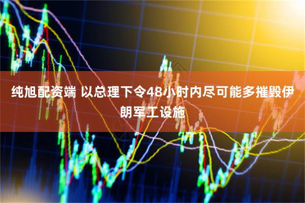 纯旭配资端 以总理下令48小时内尽可能多摧毁伊朗军工设施